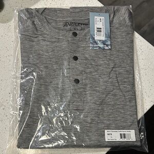 Gray Long Sleeve Men's Tee